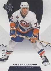 2019-20 Upper Deck Ultimate Collection Base Set Pierre Turgeon #78 card
