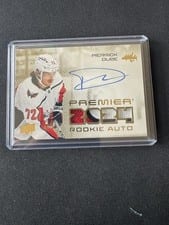 2024-25 Upper Deck Premier Premier Rookie Auto Jersey Pierrick Dube #PRA-PD card