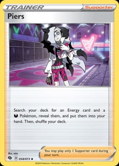 Champion's Path Piers #58 card