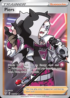 2020 Darkness Ablaze Piers #187 card