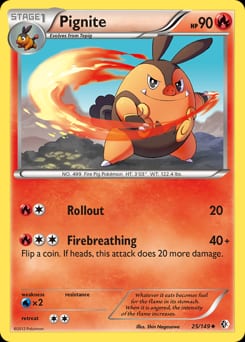 Boundaries Crossed Pignite #25 card