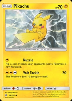 Cosmic Eclipse Pikachu #66 card