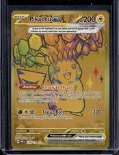 2025 Prismatic Evolutions Pikachu ex #179 card