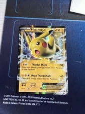 2013 XY Black Star Promos Pikachu-EX #XY174 card