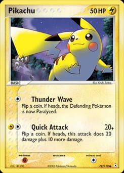Holon Phantoms Pikachu #78 card
