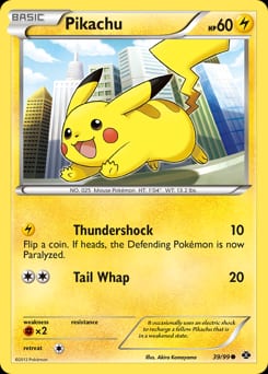 Next Destinies Pikachu #39 card
