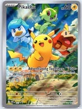 2023 Scarlet & Violet Black Star Promos Pikachu #27 card