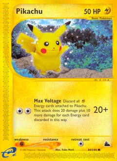 2003 Skyridge Pikachu #84 card