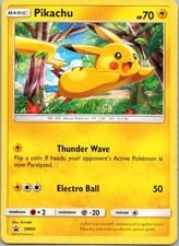 SM Black Star Promos Pikachu #SM04 card