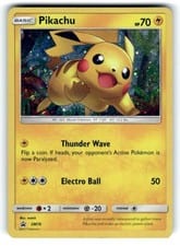SM Black Star Promos Pikachu #SM76 card