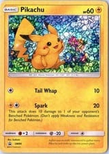 SM Black Star Promos Pikachu #SM86 card