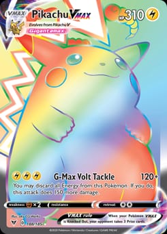 Vivid Voltage Pikachu VMAX #188 card