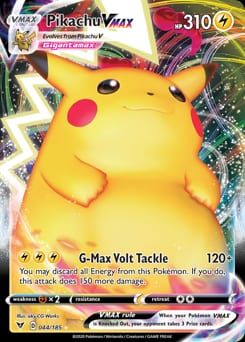 Vivid Voltage Pikachu VMAX #44 card