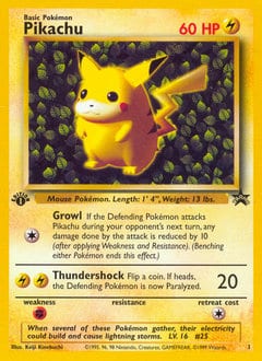 Wizards Black Star Promos Pikachu #1 card