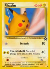 Wizards Black Star Promos Pikachu #26 card
