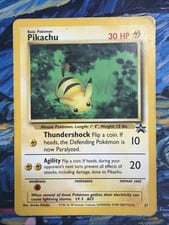 Wizards Black Star Promos Pikachu #27 card