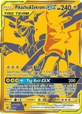 2017 SM Black Star Promos Pikachu & Zekrom-GX #SM248 card