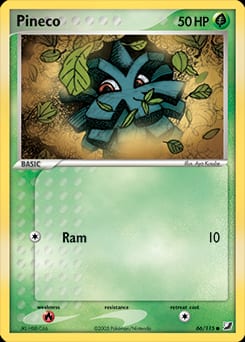 Unseen Forces Pineco #66 card
