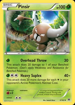 2015 BREAKthrough Pinsir #3 card