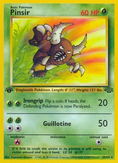 Jungle Pinsir #25 card