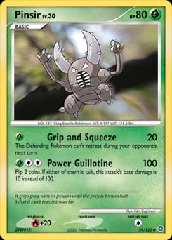 2007 Secret Wonders Pinsir #59 card