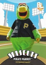 2024 Topps Big League Mascots Pirate Parrot #M-20 card