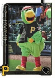 2025 Topps Mascots Pirate Parrot #M-19 card