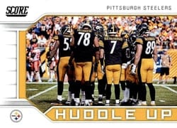 2019 Score Huddle Up Pittsburgh Steelers #HU-5 card