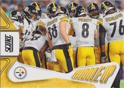 2023 Score Huddle Up Pittsburgh Steelers #9 card