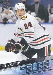 2020-21 Upper Deck Base Set Pius Suter #484 card