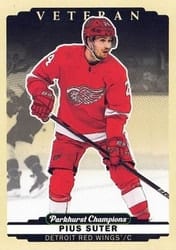 2022-23 Parkhurst Champions Base Set Pius Suter #148 card