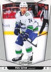 2024-25 O-Pee-Chee Base Set Pius Suter #406 card