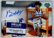 2024-25 Bowman University Chrome Campus Dorm Signatures PJ Haggerty #CDS-PH card