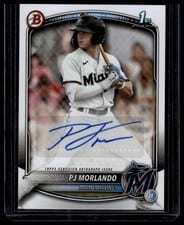 2025 Bowman Prospects Autographs PJ Morlando #BPA-PM card