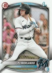 2025 Bowman Prospects PJ Morlando #BP-91 card