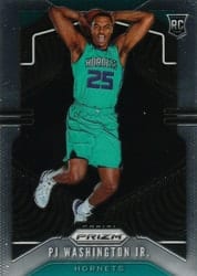 2019-20 Panini Prizm Base Set PJ Washington Jr. #258 card