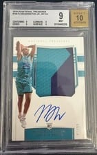 2019 Panini National Treasures PJ Washington Jr. #122 card
