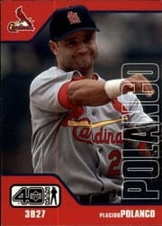2002 Upper Deck 40-Man Base Set Placido Polanco #571 card