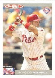 2004 Topps Total Base Set Placido Polanco #548 card