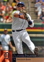 2009 Upper Deck Base Set Placido Polanco #127 card