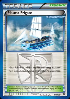 Plasma Storm Plasma Frigate #124 card