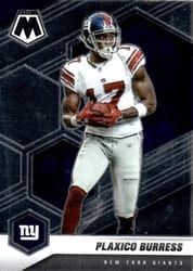 2021 Panini Mosaic Base Set Plaxico Burress #151 card