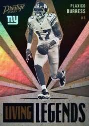2021 Panini Prestige Living Legends Plaxico Burress #LL-5 card