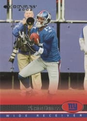 2022 Donruss Retro 2002 Plaxico Burress #38 card