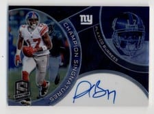 2023 Panini Spectra Champion Signatures Plaxico Burress #18 card