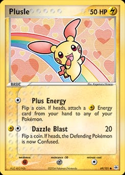Hidden Legends Plusle #69 card