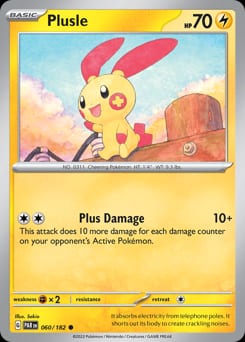 2023 Paradox Rift Plusle #60 card