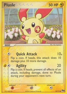 POP Series 1 Plusle #13 card