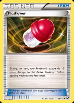 Black & White PlusPower #96 card