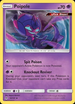 Forbidden Light Poipole #55 card